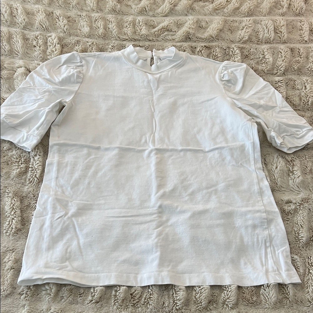 Chic White Women's Blouse